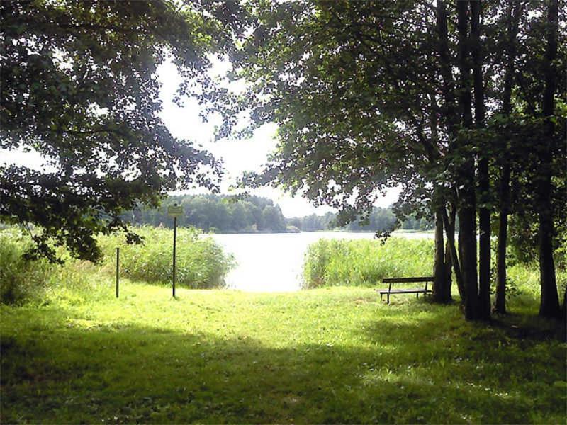 Finnhaussiedlung Am Garder See Lohmen  Zewnętrze zdjęcie