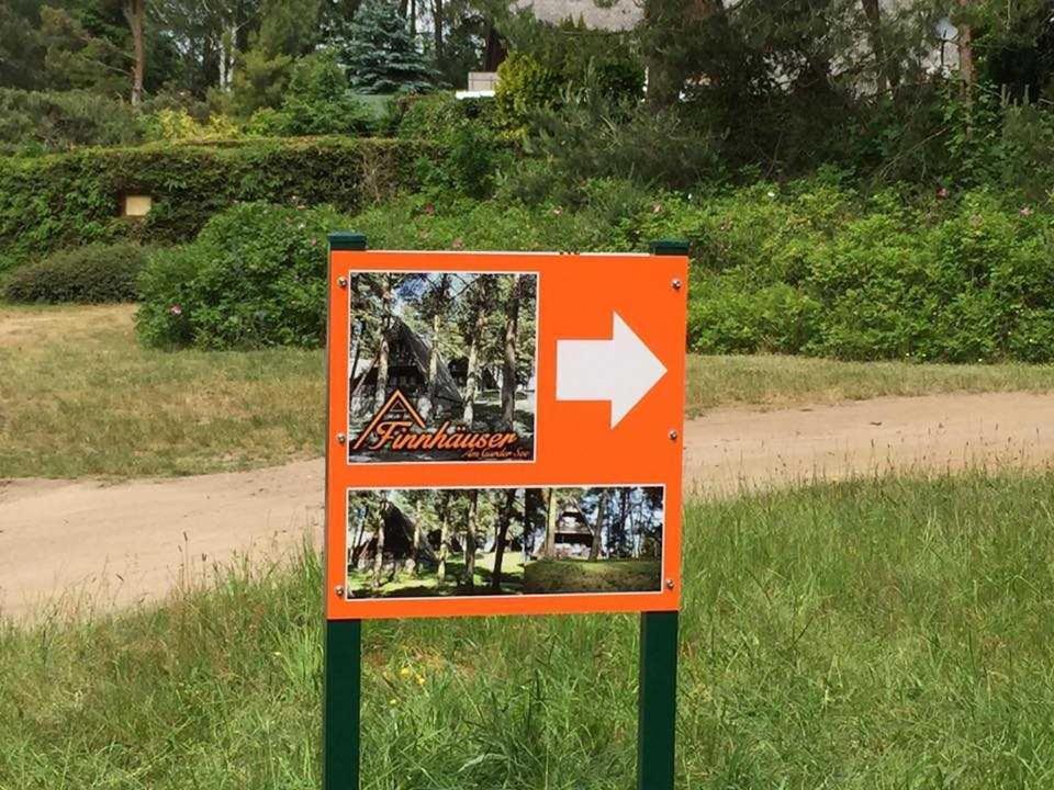Finnhaussiedlung Am Garder See Lohmen  Zewnętrze zdjęcie