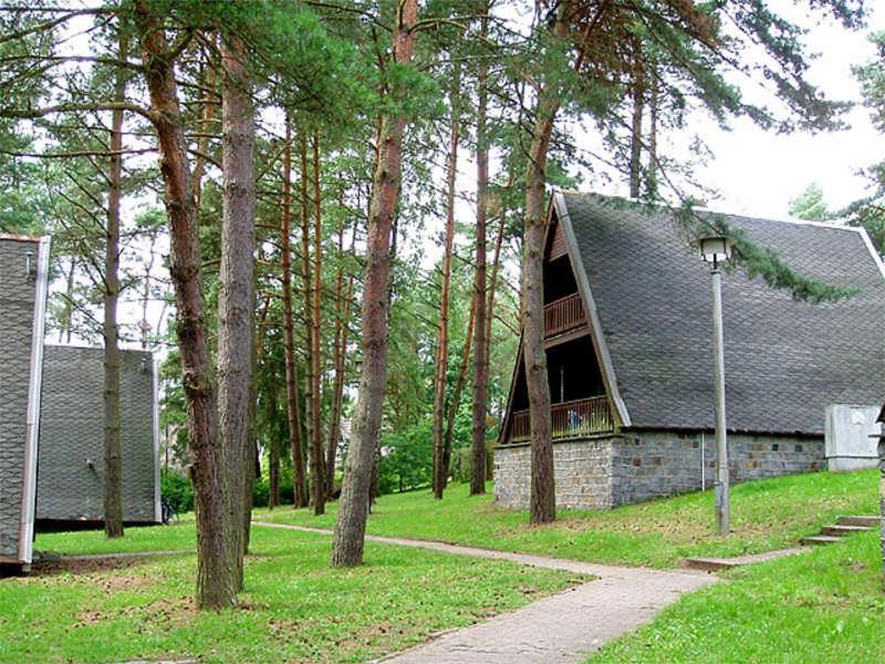 Finnhaussiedlung Am Garder See Lohmen  Zewnętrze zdjęcie